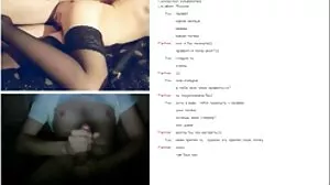 Den fantastiska svensk fitta rödhåriga snyggingen Scarlett Mae hoppar på en stor ben
